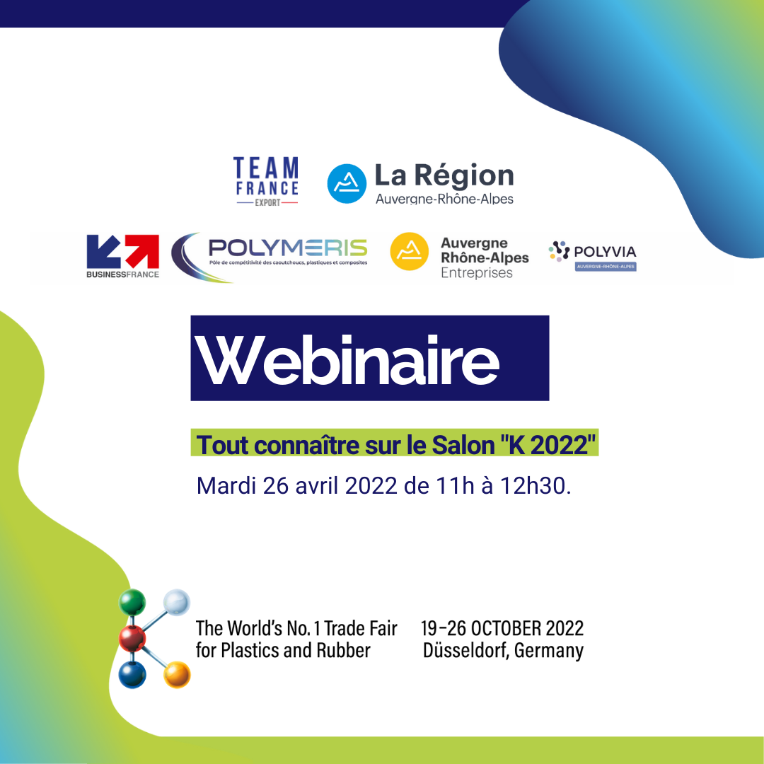 Webinaire : tout connaître sur le Salon "K 2022"